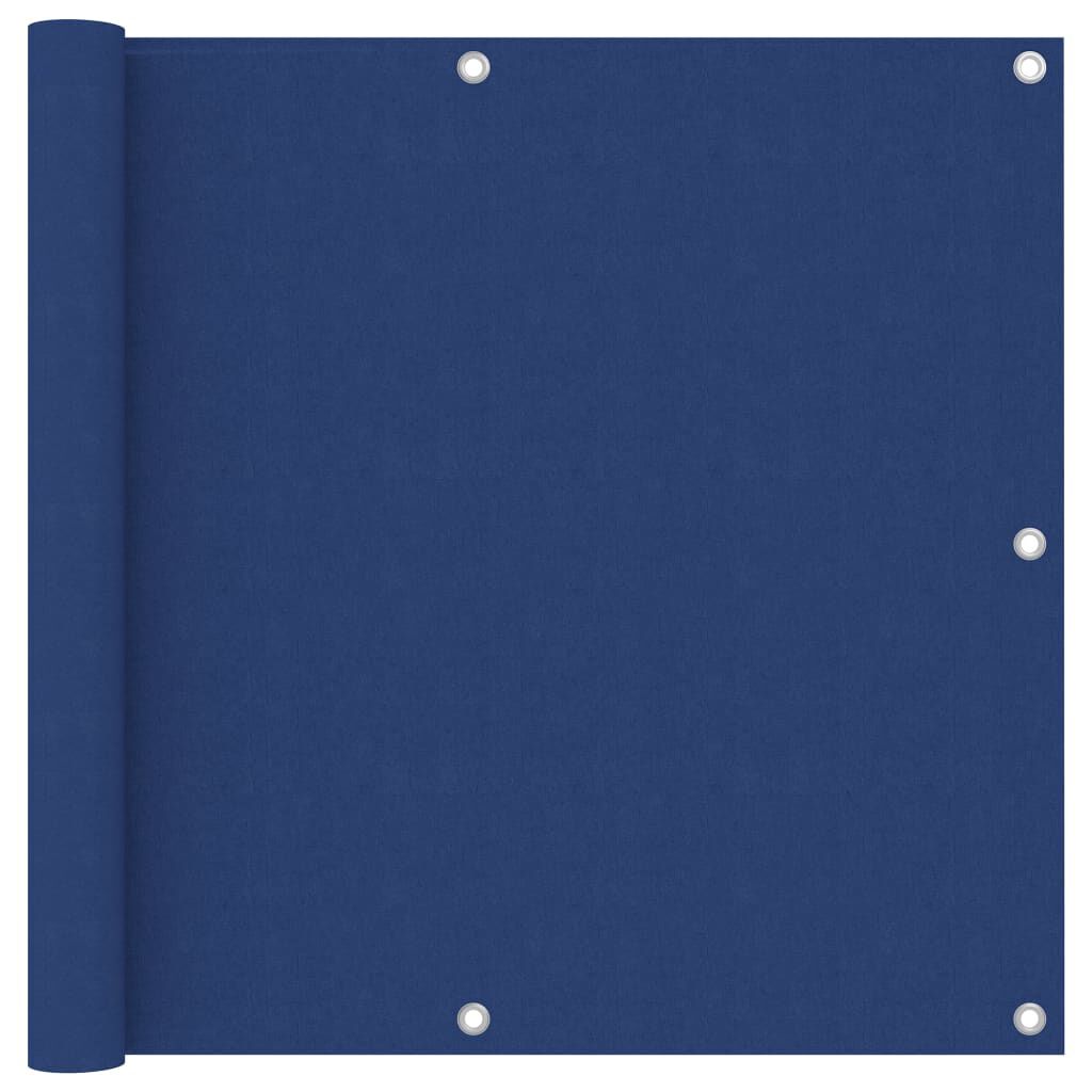 vidaXL Διαχωριστικό Βεράντας Μπλε 90 x 500 εκ. Ύφασμα Oxford