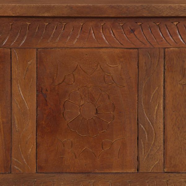 vidaXL Μπαούλο Αποθήκευσης 110 x 30 x 40 εκ. από Μασίφ Ξύλο Μάνγκο