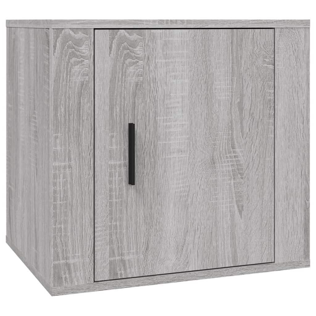 vidaXL Κομοδίνο Γκρι Sonoma 50x39x47 εκ.