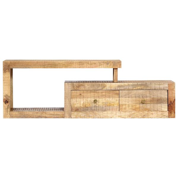 vidaXL Έπιπλο Τηλεόρασης 120 x 30 x 40 εκ. από Μασίφ Ξύλο Μάνγκο
