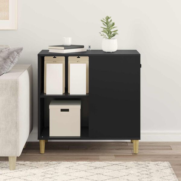 vidaXL &Sigma;&pi;ί&tau;&iota; &Gamma;ά&tau;&alpha;&sigmaf; &Mu;&alpha;ύ&rho;&omicron; 72 x 42.5 x 70 &epsilon;&kappa;. &Epsilon;&pi;&epsilon;&xi;&epsilon;&rho;&gamma;&alpha;&sigma;&mu;έ&nu;&omicron; &xi;ύ&lambda;&omicron;