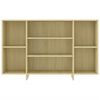 vidaXL Ντουλάπι Sonoma Δρυς 120x30x75 εκ. από Επεξεργασμένο Ξύλο