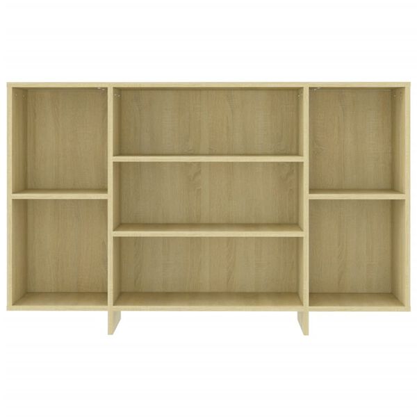 vidaXL Ντουλάπι Sonoma Δρυς 120x30x75 εκ. από Επεξεργασμένο Ξύλο