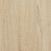 vidaXL Γραφείο Χρώμα Sonoma Δρυς 80 x 45 x 74 εκ. από Επεξ. Ξύλο