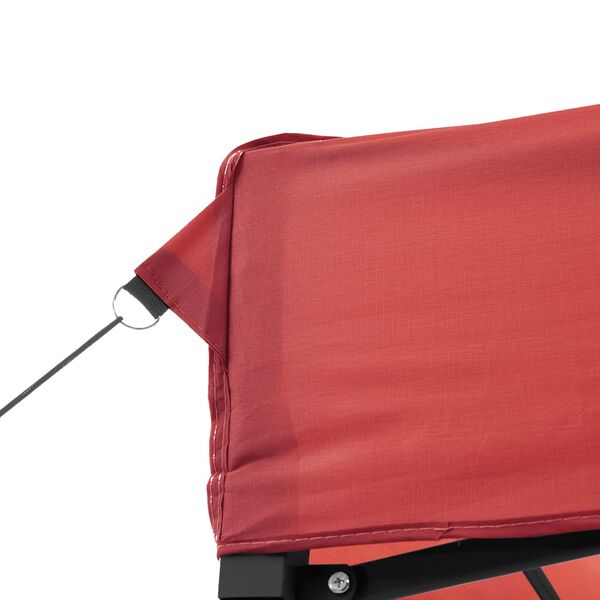 vidaXL Τέντα Εκδηλώσεων Πτυσσόμενη Pop-Up Μπορντό 440x292x315 εκ.