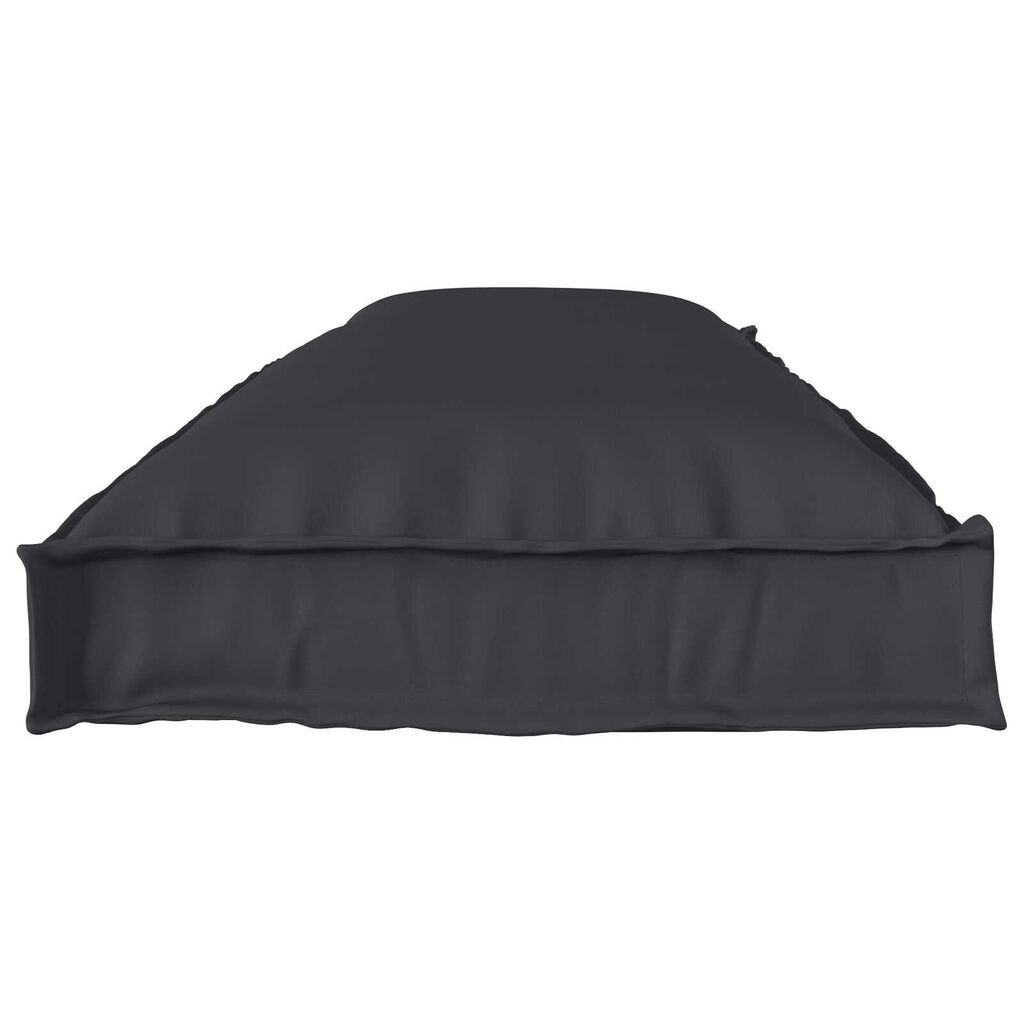 vidaXL Μαξιλάρια Παλέτας για Πάγκο 2 τεμ Μαύρο 150x40x8 εκ. Ύφασμα Oxford
