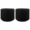 vidaXL Cotton Twine 2 &tau;&mu;&chi;. 2 mm 100 m &Mu;&alpha;ύ&rho;&omicron; 100% &Beta;&alpha;&mu;&beta;ά&kappa;&iota;