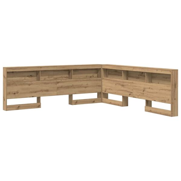 vidaXL &Kappa;&epsilon;&phi;&alpha;&lambda;ά&rho;&iota; &Alpha;&pi;&omicron;&theta;ή&kappa;&eta;&sigmaf; &mu;&epsilon; &rho;ά&phi;&iota; Artisan Oak 200 cm &Epsilon;&pi;&epsilon;&xi;&epsilon;&rho;&gamma;&alpha;&sigma;&mu;έ&nu;&omicron; &xi;ύ&lambda;&omicron;
