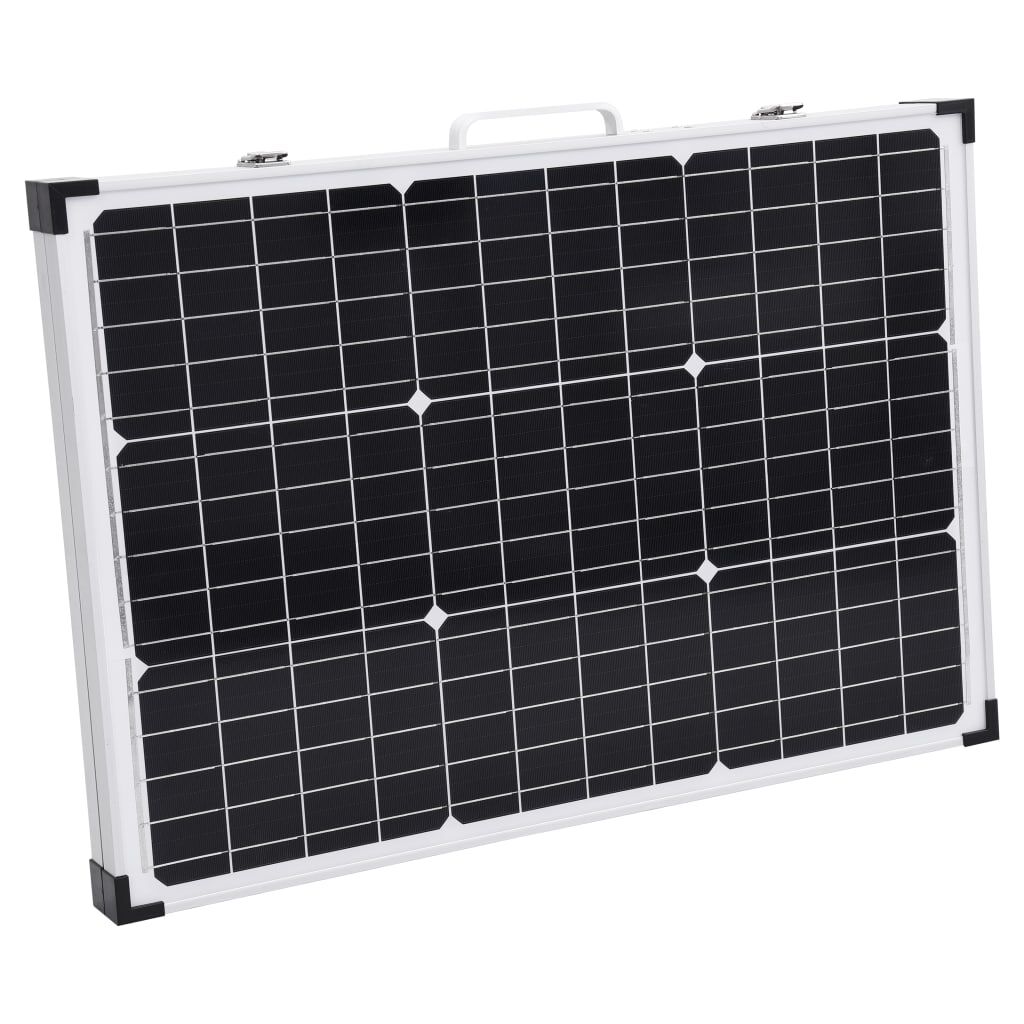 vidaXL Ηλιακή Βαλίτσα με Φωτοβολταϊκά Πάνελ 120 W 12 V