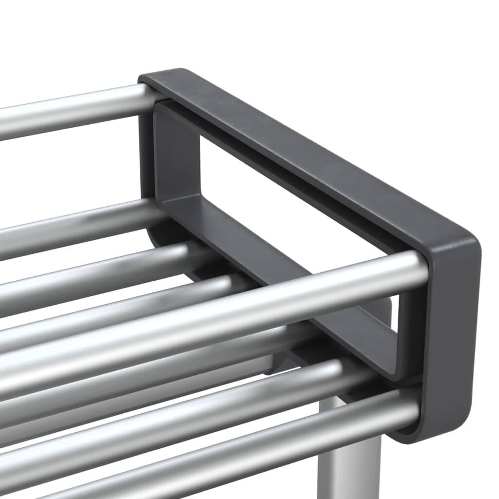 vidaXL Τρόλει Αποθήκευσης 59 x 20 x 75 εκ. από Αλουμίνιο