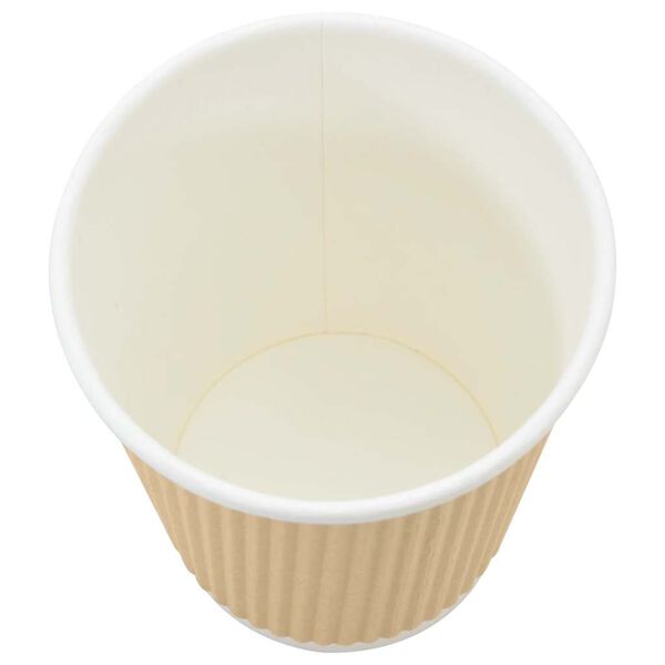 vidaXL Χάρτινα ποτήρια καφέ 500 τεμάχια 8oz 200ml καφέ