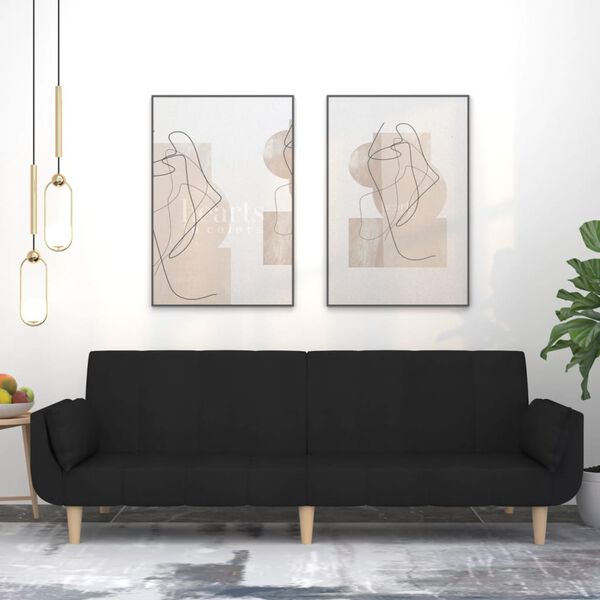 vidaXL &Kappa;&alpha;&nu;&alpha;&pi;έ&sigmaf; &Kappa;&rho;&epsilon;&beta;ά&tau;&iota; &Delta;&iota;&theta;έ&sigma;&iota;&omicron;&sigmaf; &Mu;&alpha;ύ&rho;&omicron;&sigmaf; &Upsilon;&phi;&alpha;&sigma;&mu;ά&tau;&iota;&nu;&omicron;&sigmaf; &mu;&epsilon; &Delta;ύ&omicron; &Mu;&alpha;&xi;&iota;&lambda;ά&rho;&iota;&alpha;