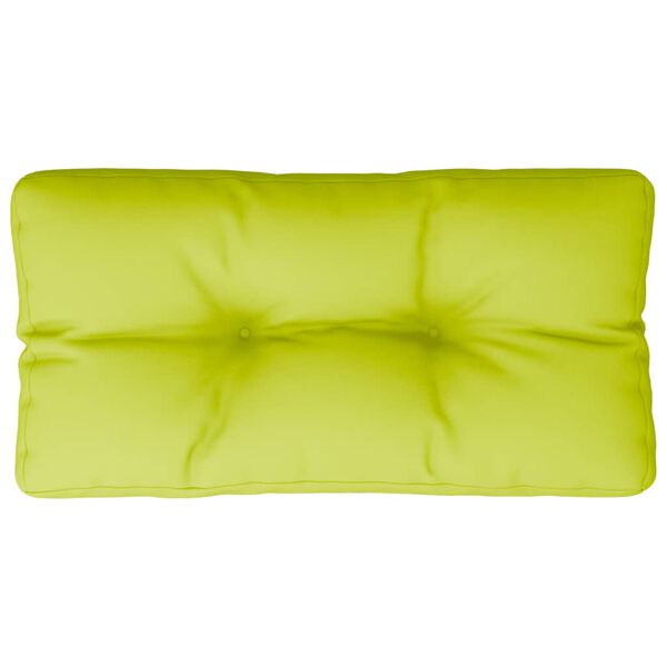 vidaXL Μαξιλάρι Παλέτας Αν. Πράσινο 70 x 40 x 12 εκ. Υφασμάτινο