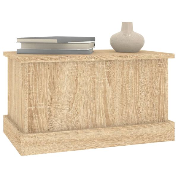vidaXL Κουτί Αποθήκευσης Sonoma Δρυς 50x30x28 εκ. Επεξεργασμένο Ξύλο