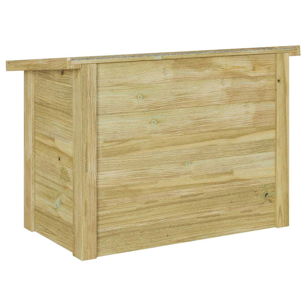 vidaXL Κουτί Αποθήκευσης 44x80x57 cm Εμποτισμένο Ξύλο Πεύκου