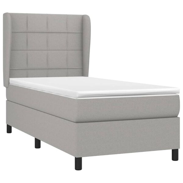 vidaXL &Kappa;&rho;&epsilon;&beta;ά&tau;&iota; Boxspring &mu;&epsilon; &Sigma;&tau;&rho;ώ&mu;&alpha; &Alpha;&nu;&omicron;&iota;&chi;&tau;ό &Gamma;&kappa;&rho;&iota; 80x200 &epsilon;&kappa;. &Upsilon;&phi;&alpha;&sigma;&mu;ά&tau;&iota;&nu;&omicron;