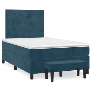 vidaXL &Kappa;&rho;&epsilon;&beta;ά&tau;&iota; Boxspring &mu;&epsilon; &Sigma;&tau;&rho;ώ&mu;&alpha; &Sigma;&kappa;&omicron;ύ&rho;&omicron; &Mu;&pi;&lambda;&epsilon; 120x190 &epsilon;&kappa;. &Beta;&epsilon;&lambda;&omicron;ύ&delta;&iota;&nu;&omicron;