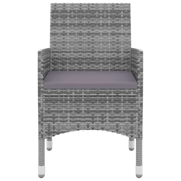 vidaXL &Sigma;&epsilon;&tau; &Tau;&rho;&alpha;&pi;&epsilon;&zeta;&alpha;&rho;ί&alpha;&sigmaf; &Kappa;ή&pi;&omicron;&upsilon; 7 &tau;&epsilon;&mu;. &Sigma;&upsilon;&nu;&theta;. &Rho;&alpha;&tau;ά&nu; / &Gamma;&upsilon;&alpha;&lambda;ί &mu;&epsilon; &Mu;&alpha;&xi;&iota;&lambda;ά&rho;&iota;&alpha;