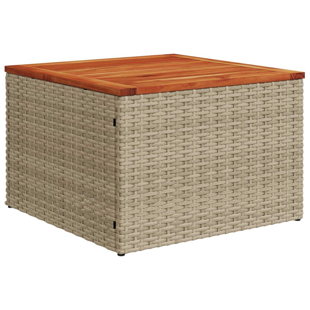 vidaXL Σετ Καναπέ Κήπου 6 pcs Μπεζ, ανοιχτό γκρι 55 x 55 x 37 εκ