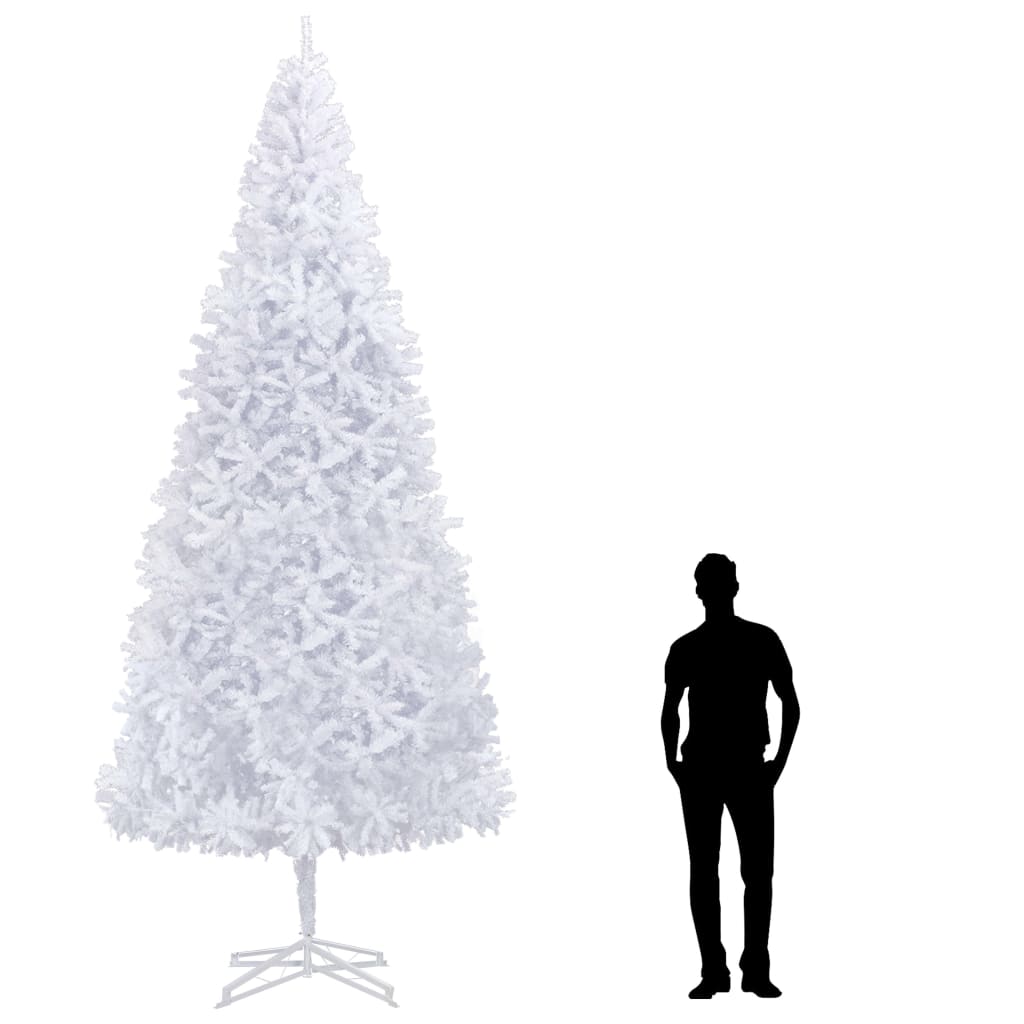 vidaXL Χριστουγεννιάτικο Δέντρο Τεχνητό Λευκό 400 εκ.