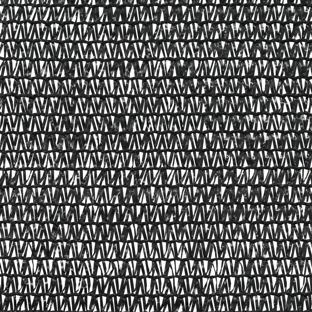 vidaXL Δίχτυ Σκίασης Μαύρο 1,8 x 25 μ. από HDPE 75 γρ./μ²