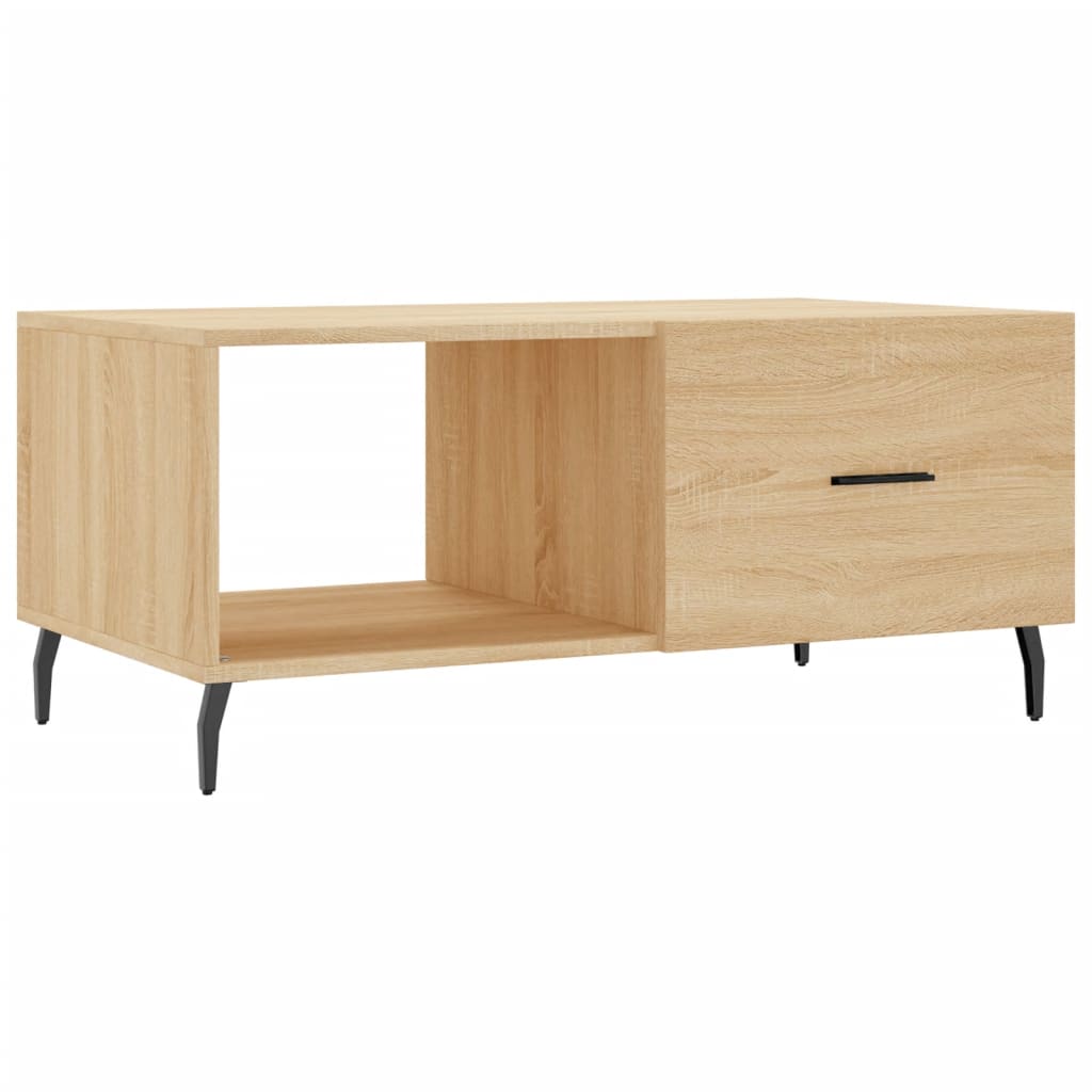 vidaXL Τραπεζάκι Σαλονιού Sonoma Δρυς 90x50x40 εκ. Επεξεργασμένο Ξύλο