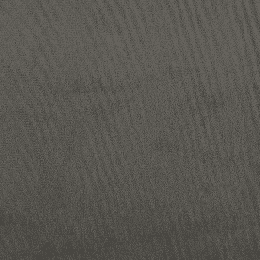 vidaXL Κρεβάτι Boxspring με Στρώμα Σκούρο Γκρι 100x200 εκ. Βελούδινο