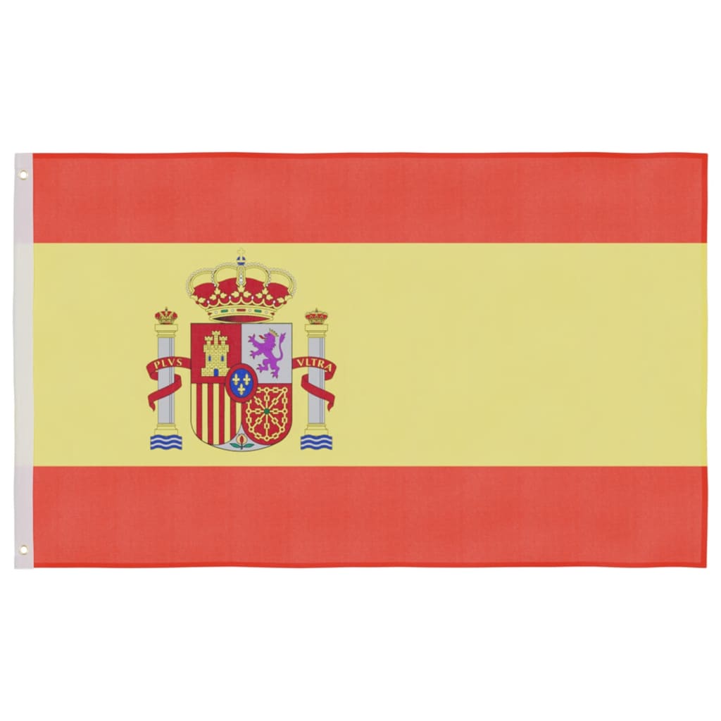 vidaXL Ισπανική Σημαία και Ιστός 6,23 μ. από Αλουμίνιο