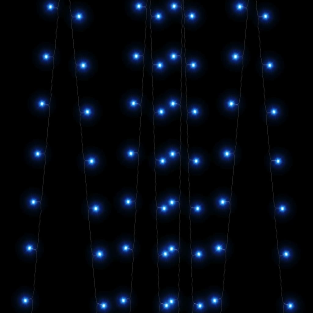 vidaXL Λαμπάκια Ηλιακά Εξωτ./Εσωτ. Χώρου 2 τεμ. Μπλε 2x200 LED