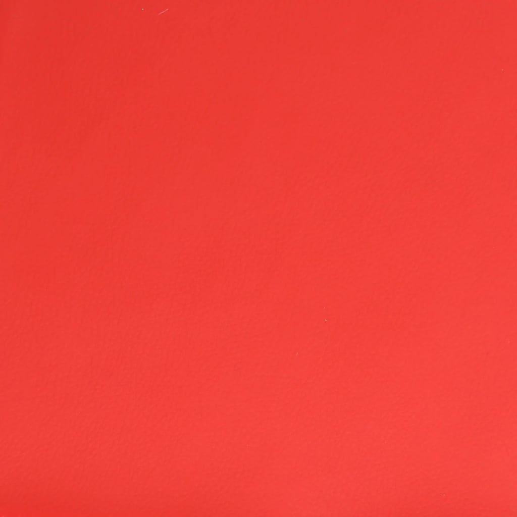vidaXL Υποπόδιο Κόκκινο 60x60x36 εκ. από Συνθετικό Δέρμα