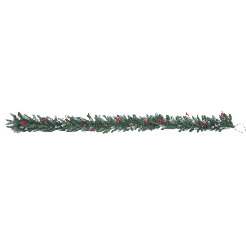 vidaXL Χριστουγεννιάτικο Σετ Διακόσμησης Πόρτας 4 Τεμαχίων από PVC
