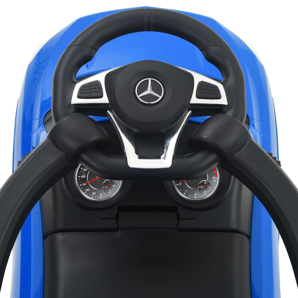 vidaXL Περπατούρα Mercedes Benz GLE63 με Λαβή Γονέα Μπλε