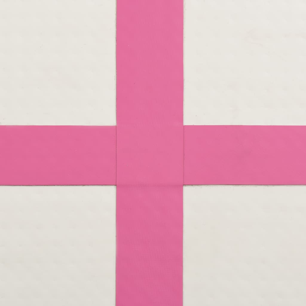 vidaXL Στρώμα Ενόργανης Φουσκωτό Ροζ 700 x 100 x 15 εκ. PVC με Τρόμπα