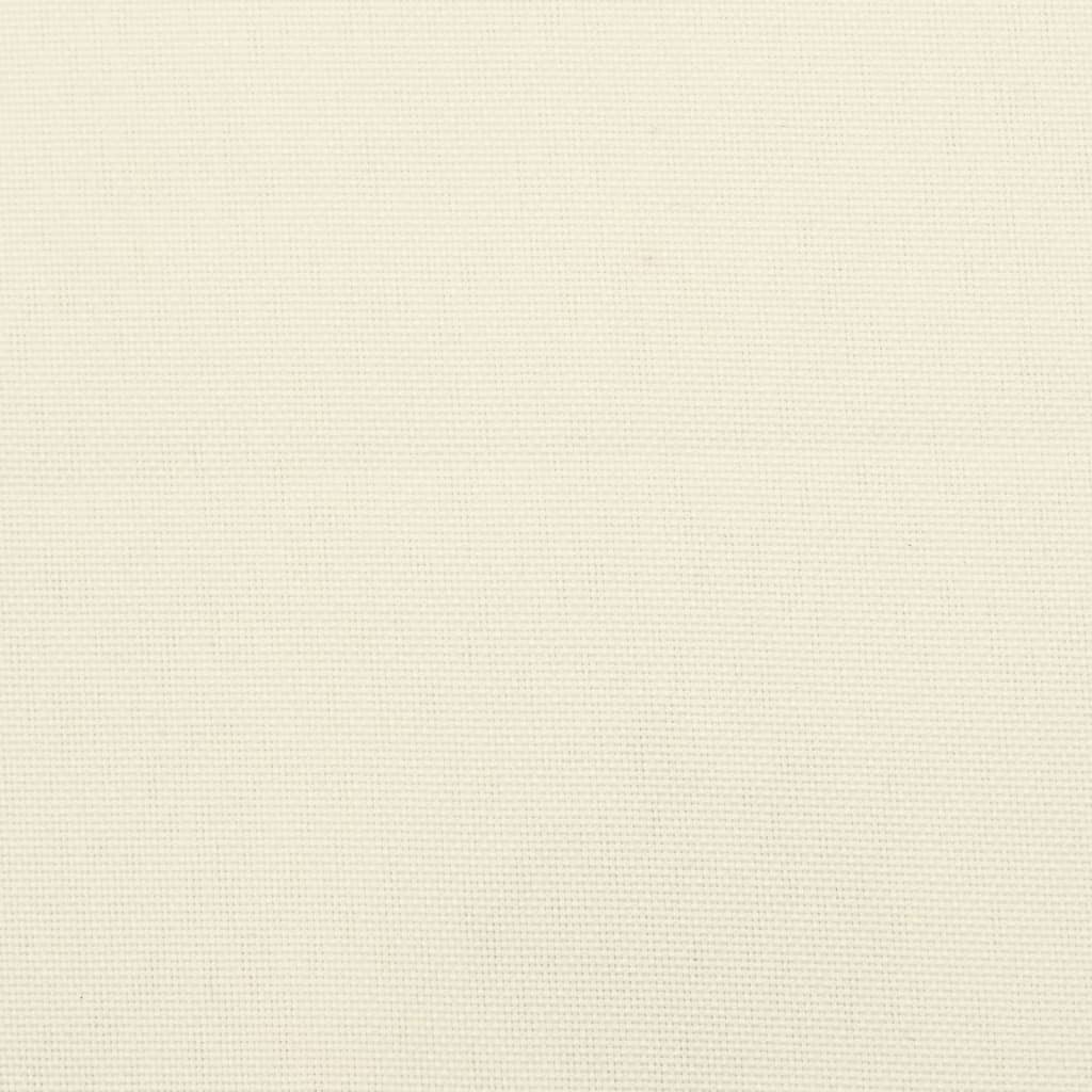 vidaXL Μαξιλάρι Πάγκου Κήπου Λευκό 100x50x7 εκ. Ύφασμα Oxford