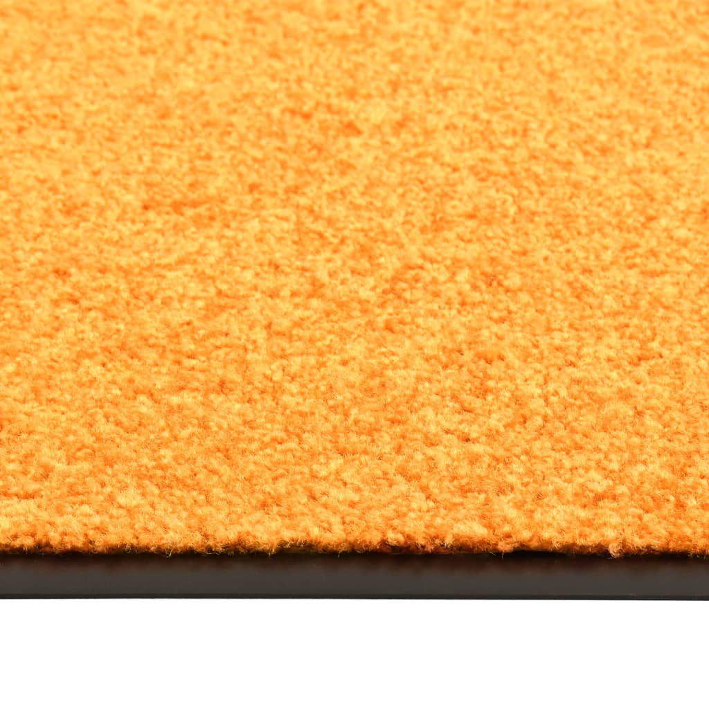 vidaXL Πατάκι Εισόδου Πλενόμενο Πορτοκαλί 40 x 60 εκ.