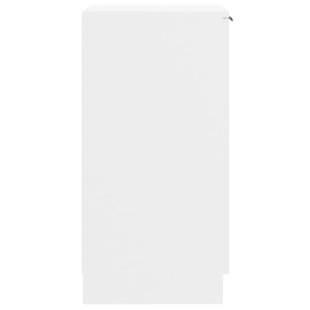 vidaXL Παπουτσοθήκη Λευκή 30 x 35 x 70 εκ. από Επεξεργασμένο Ξύλο