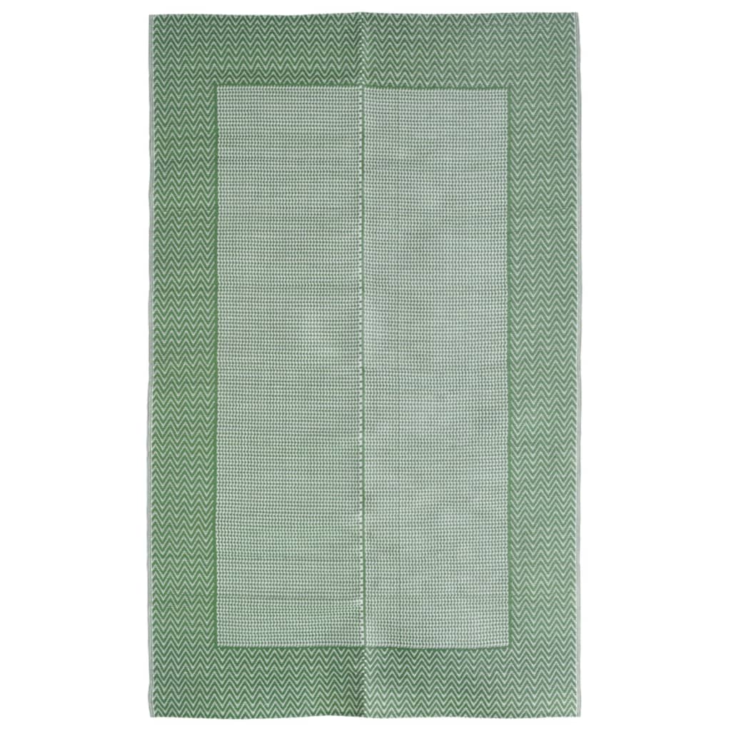 vidaXL Χαλί Εξωτερικού Χώρου Πράσινο 120 x 180 εκ. από Πολυπροπυλένιο