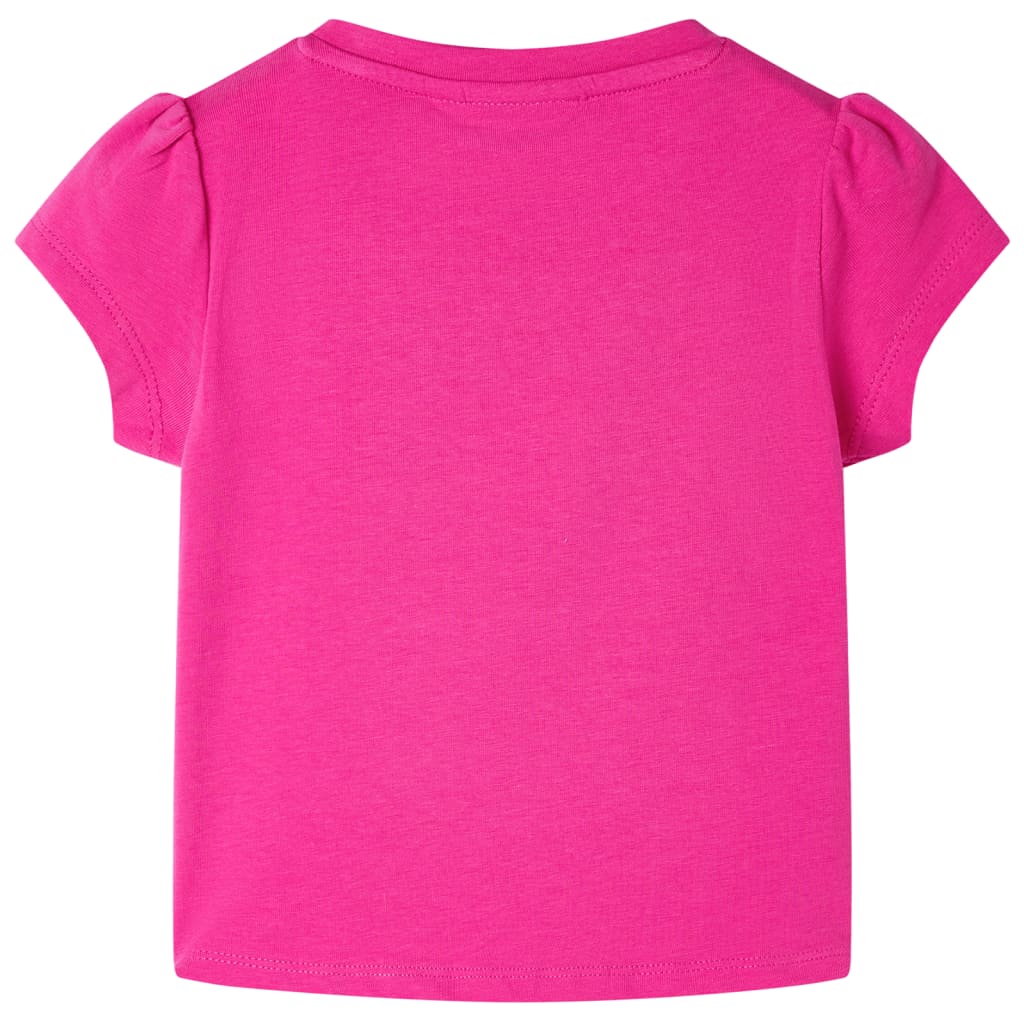 Μπλουζάκι Παιδικό Σκούρο Ροζ 92