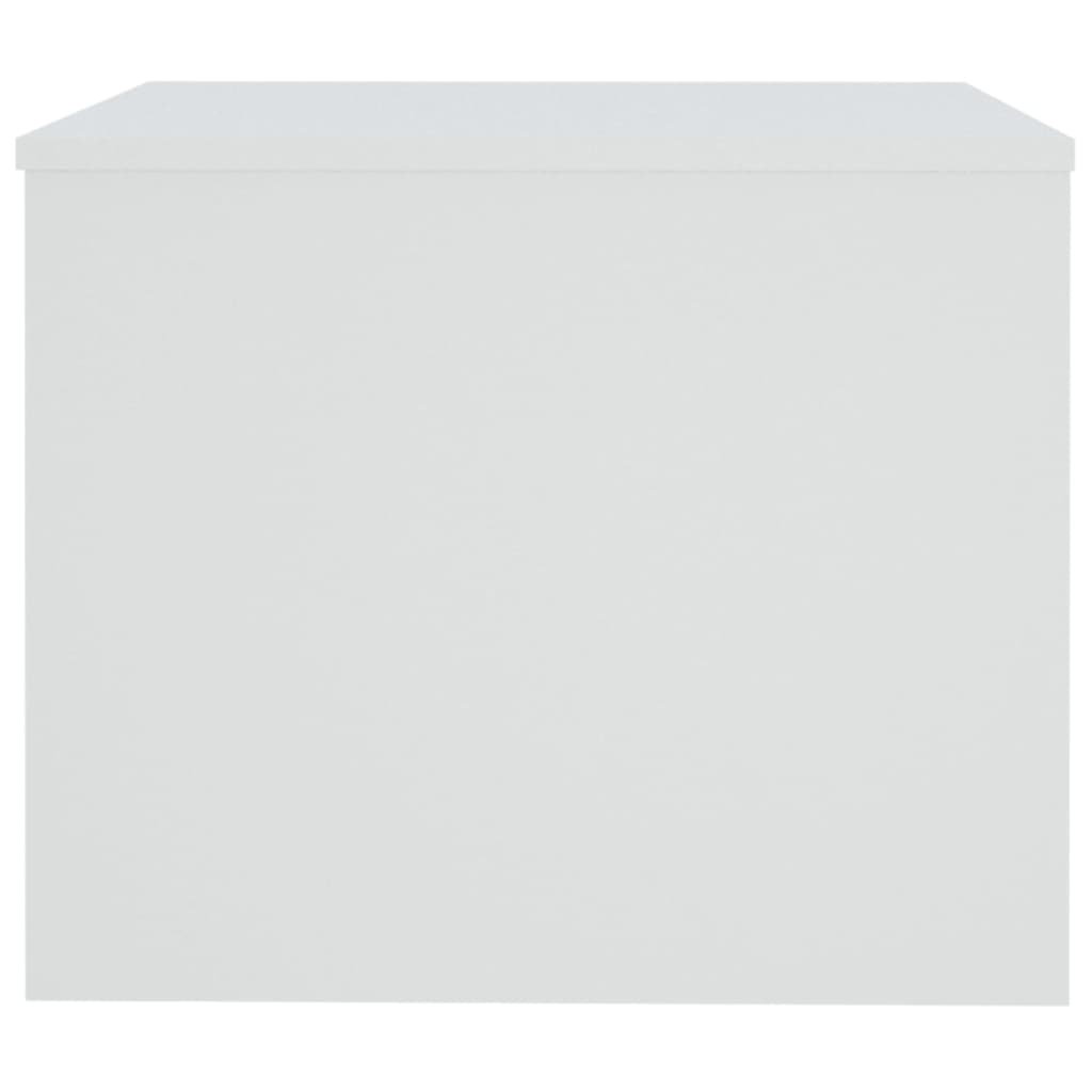 vidaXL Τραπεζάκι Σαλονιού Λευκό 80 x 50 x 40 εκ. Επεξεργασμένο Ξύλο