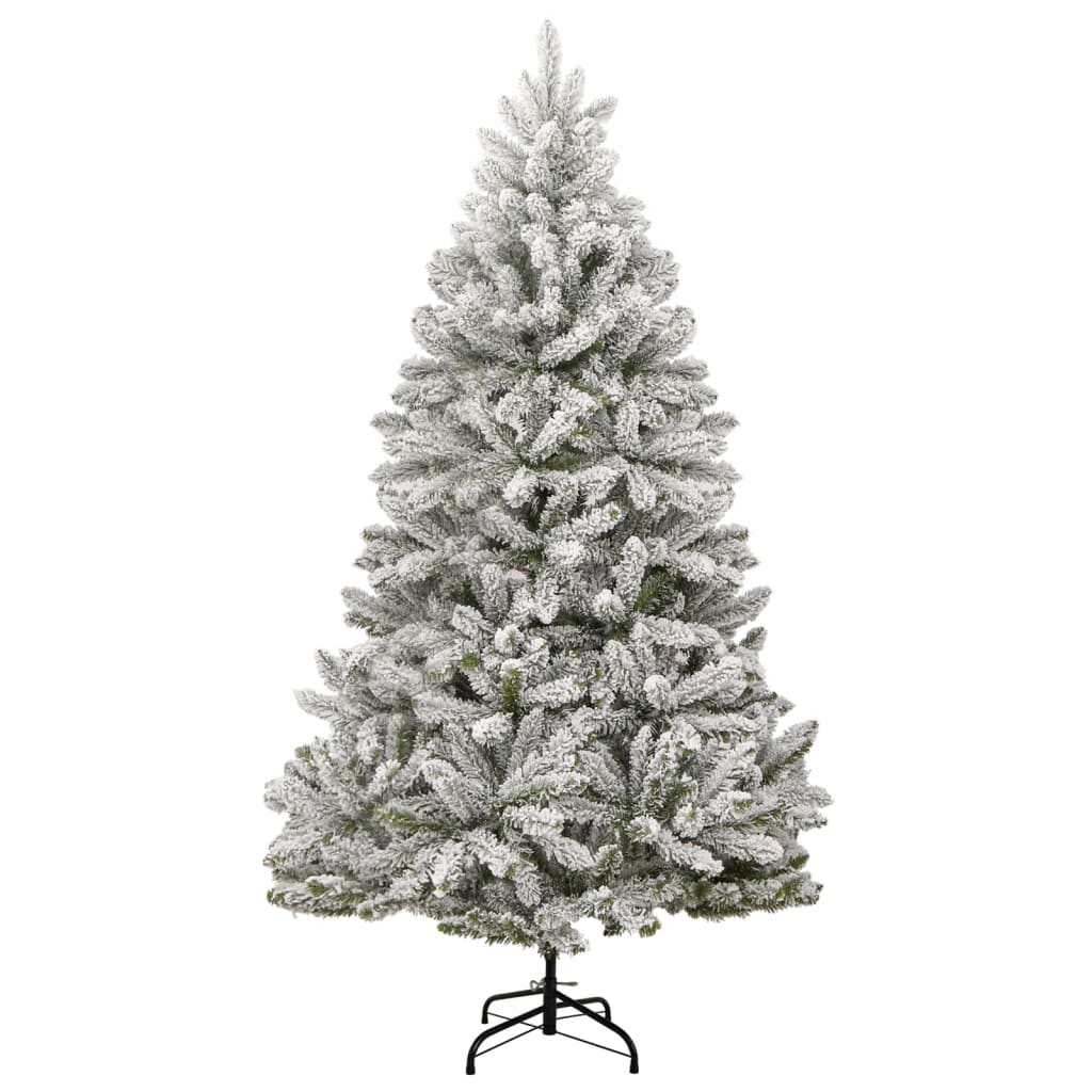 vidaXL Χριστουγεν. Δέντρο Τεχνητό Αρθρωτό με 300 LED και Χιόνι 240 εκ.