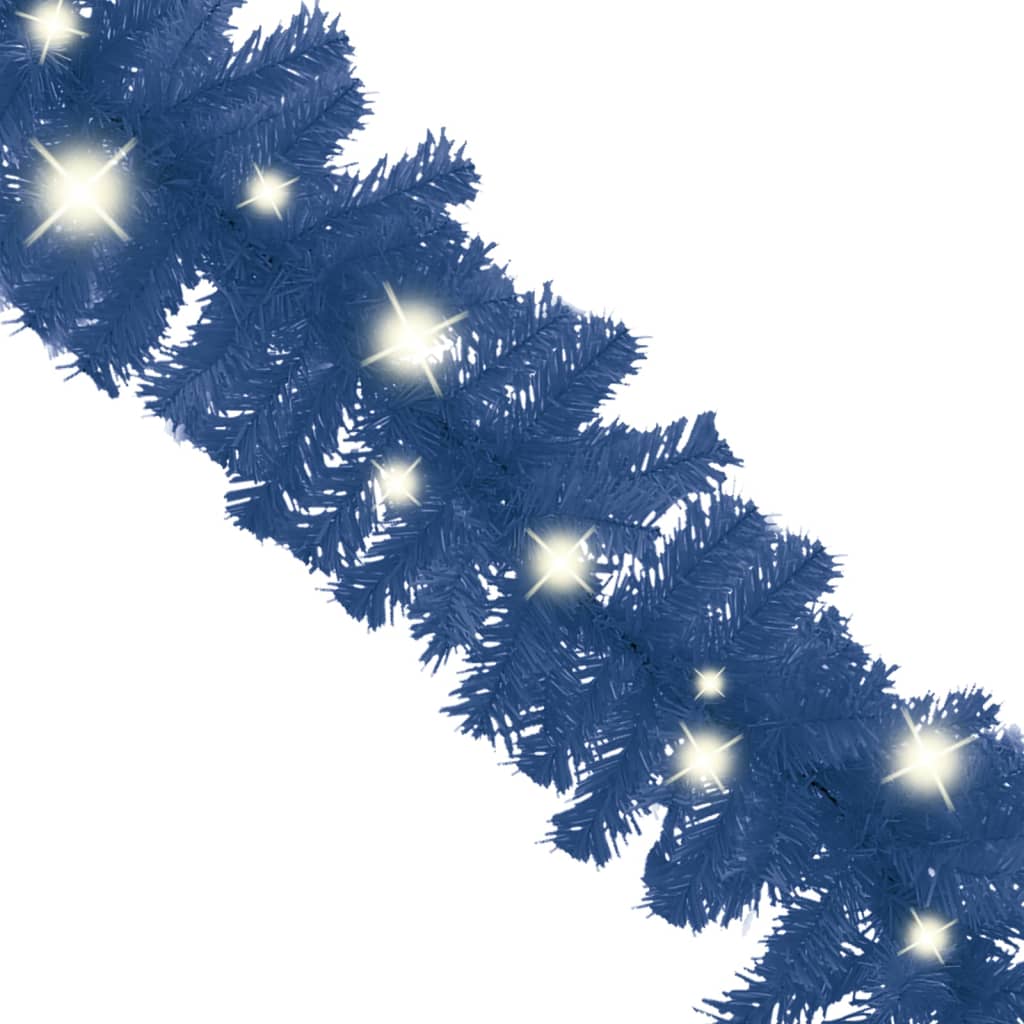 vidaXL Γιρλάντα Χριστουγεννιάτικη με Λαμπάκια LED Μπλε 10 μ.