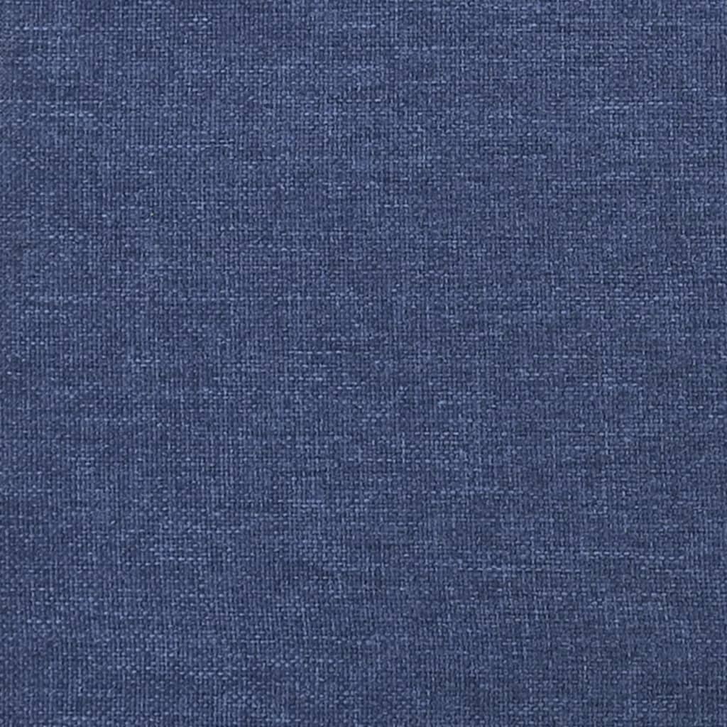 vidaXL Κεφαλάρι με Πτερύγια Μπλε 147 x 23 x 78/88 εκ. Υφασμάτινο
