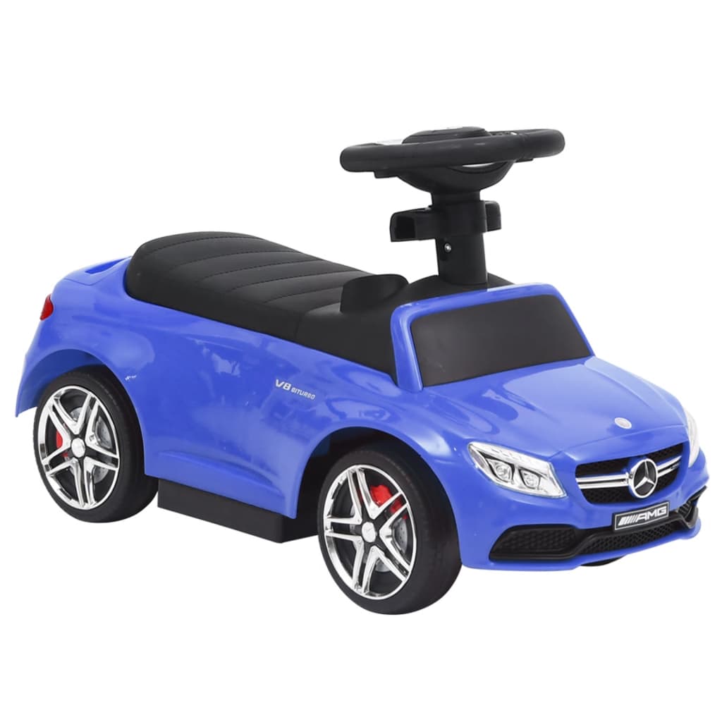 vidaXL Περπατούρα Αυτοκίνητο με Λαβή Mercedes-Benz C63 Μπλε