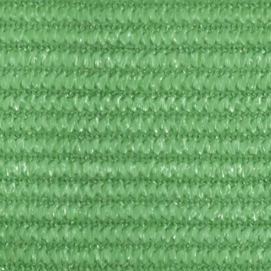 vidaXL Πανί Σκίασης Ανοιχτό Πράσινο 3/4 x 2 μ. από HDPE 160 γρ./μ²