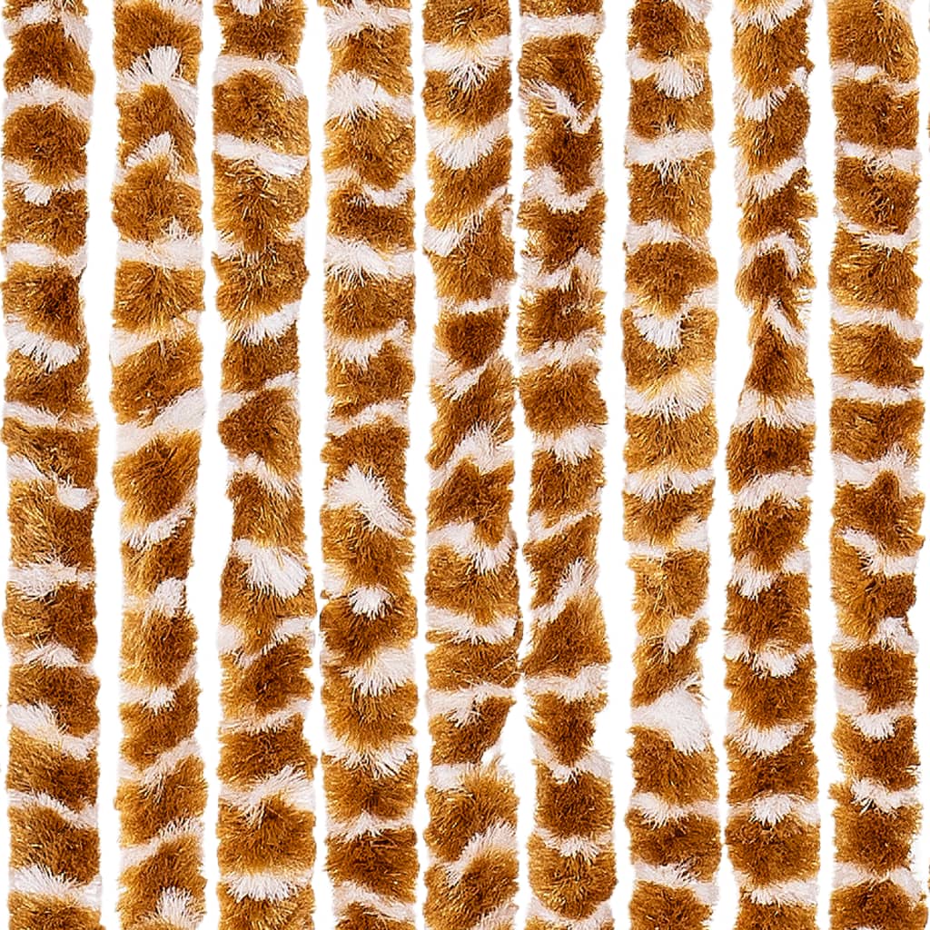 vidaXL Σήτα Εντόμων Ώχρα και Λευκό 100 x 200 εκ. από Σενίλ