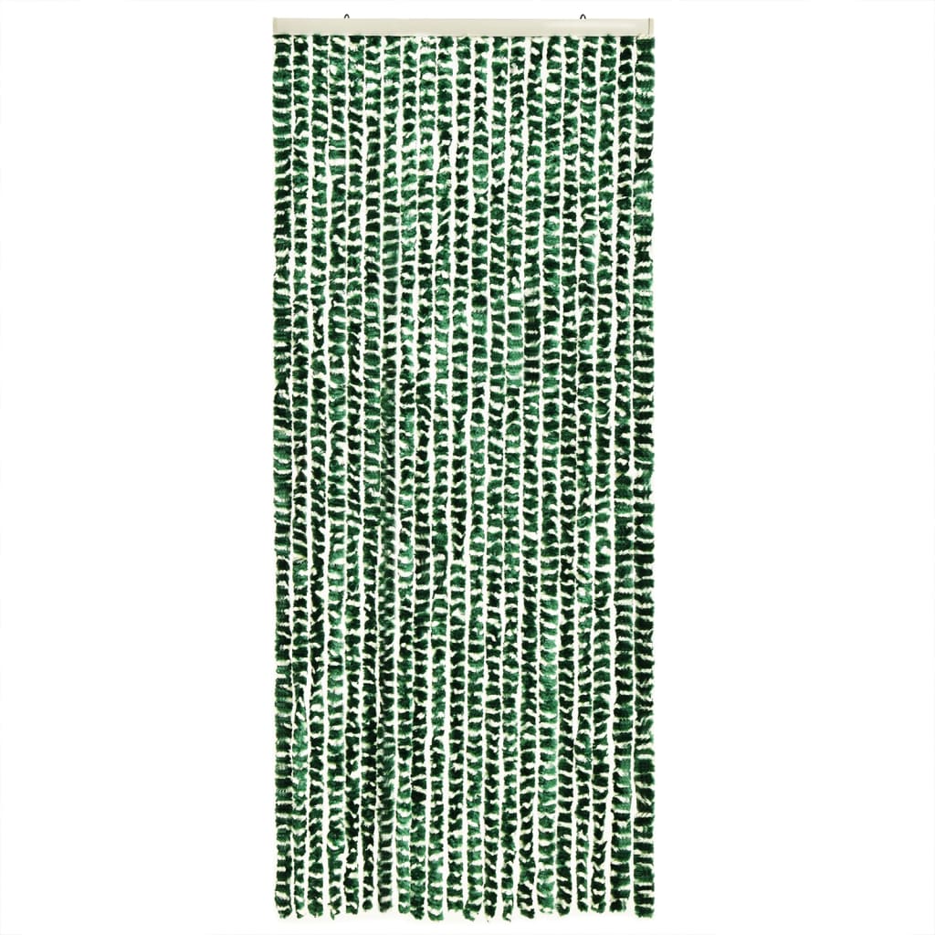 vidaXL Σήτα Εντόμων Πράσινο/ Λευκό 100 x 200 εκ. από Σενίλ