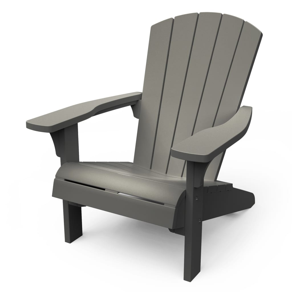 Keter Καρέκλα Adirondack Troy Χρώμα Γκρι