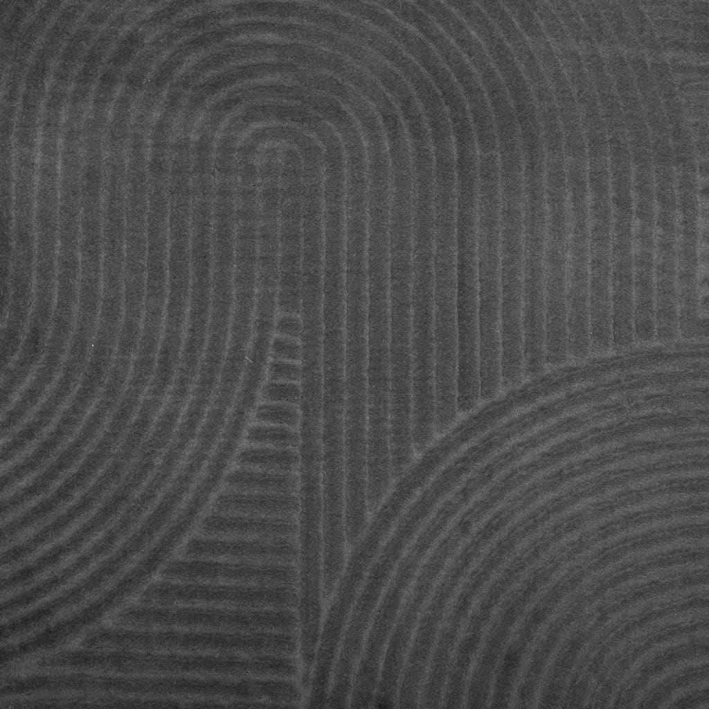 vidaXL Χαλί IZA με Κοντό Πέλος Σκανδιναβική Όψη Ανθρακί 100x200 εκ.