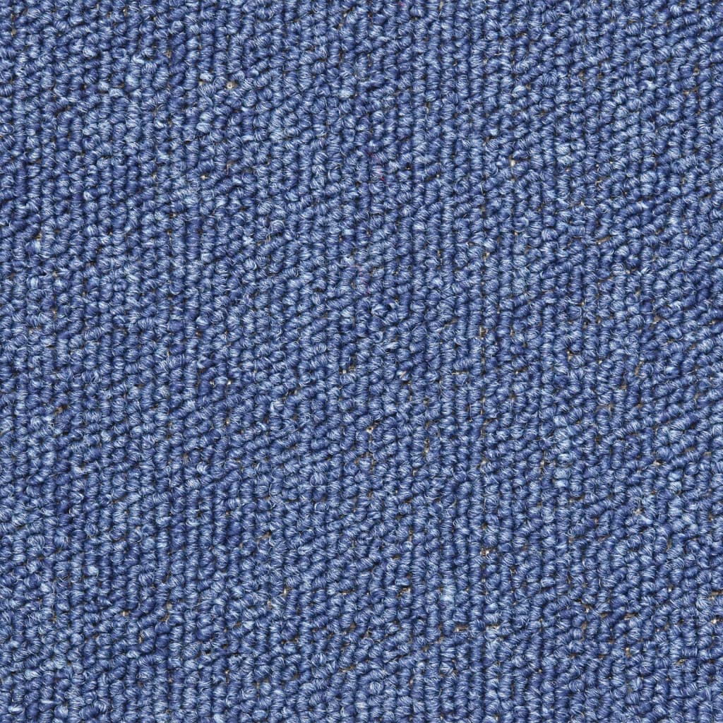 vidaXL Πατάκια Σκάλας 15 τεμ. Μπλε 56 x 17 x 3 εκ.