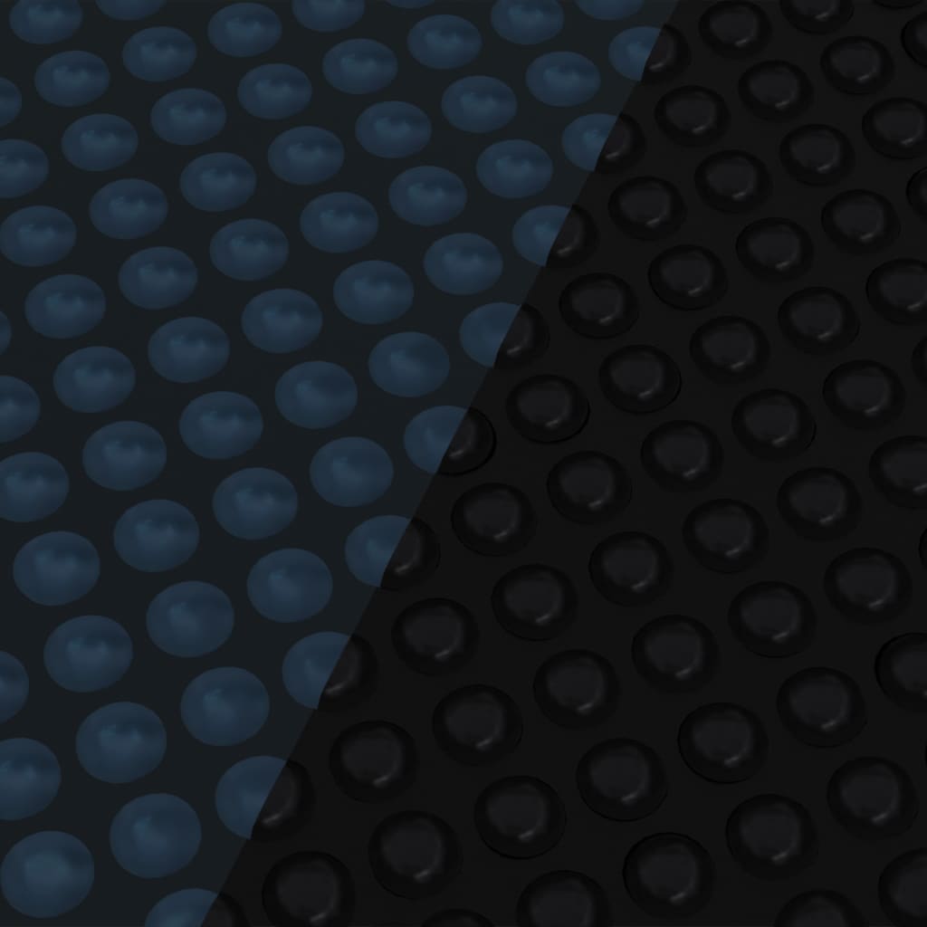 vidaXL Κάλυμμα Πισίνας Ηλιακό Μαύρο/Μπλε 1000x600 εκ. Πολυαιθυλένιο